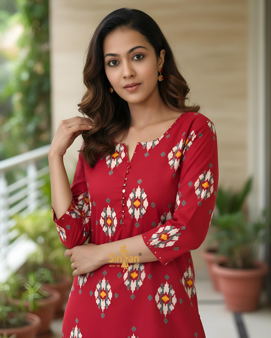 Pure Cotton Kurti 015420