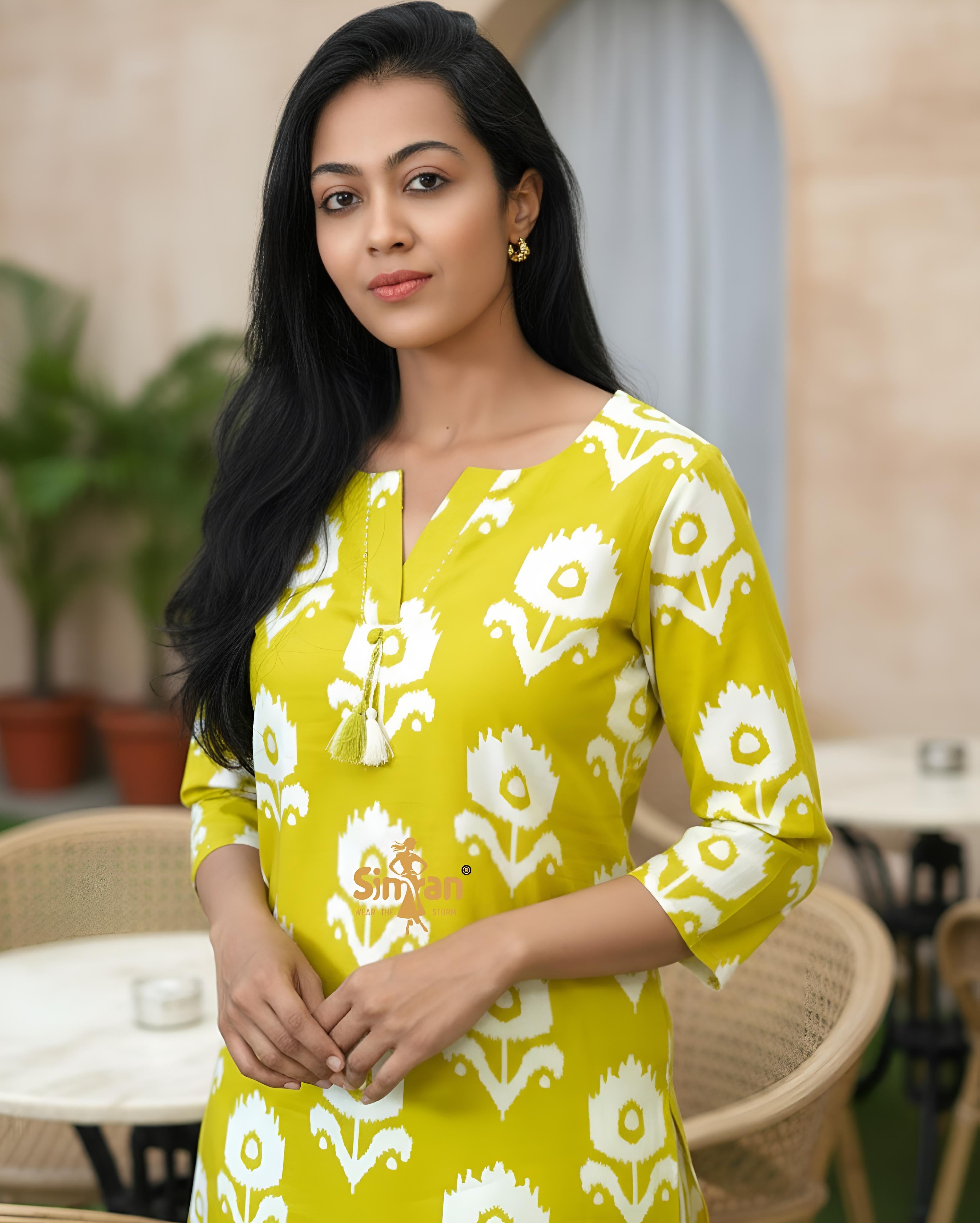 Pure Cotton Kurti 015421