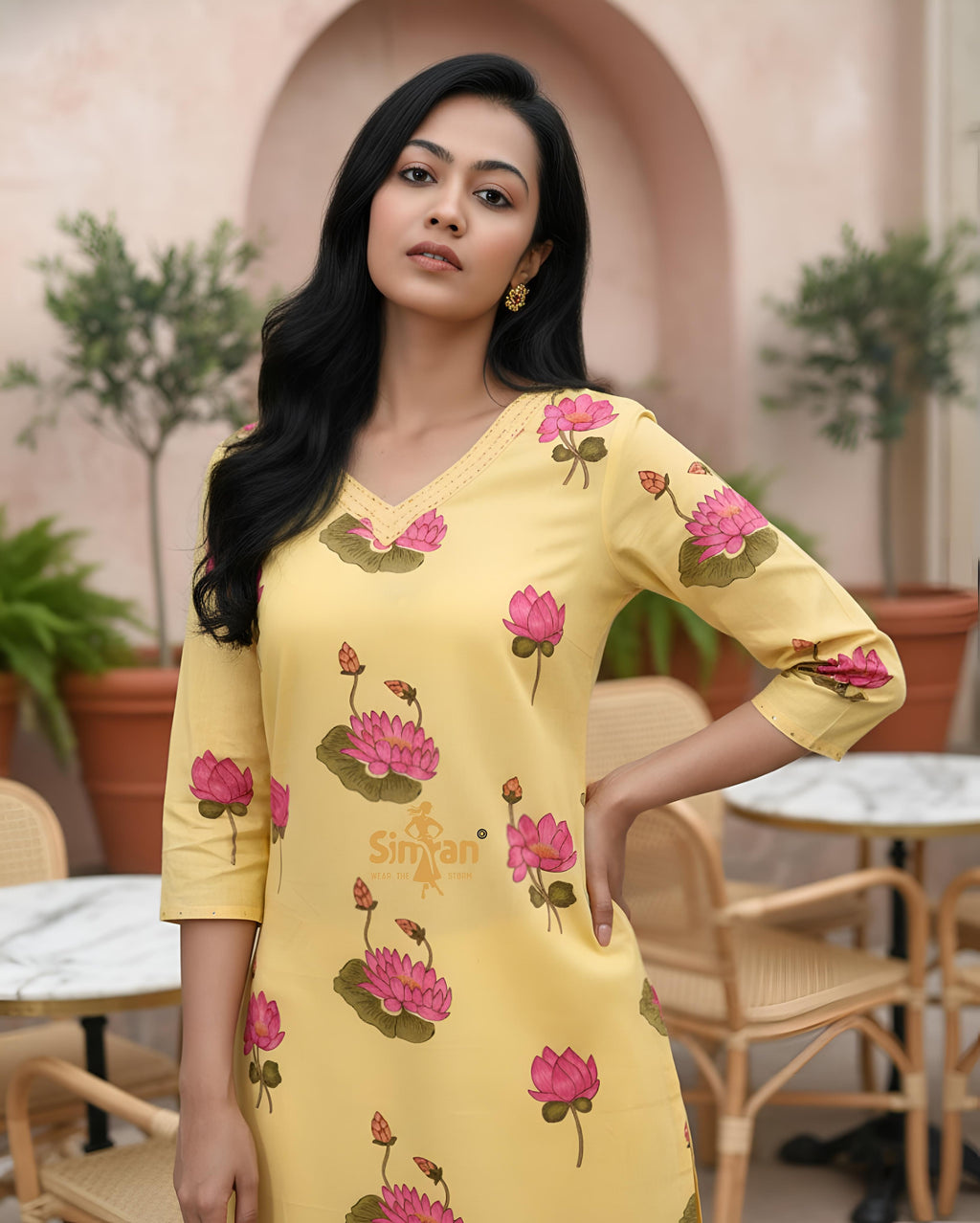 Pure Cotton Kurti 015427