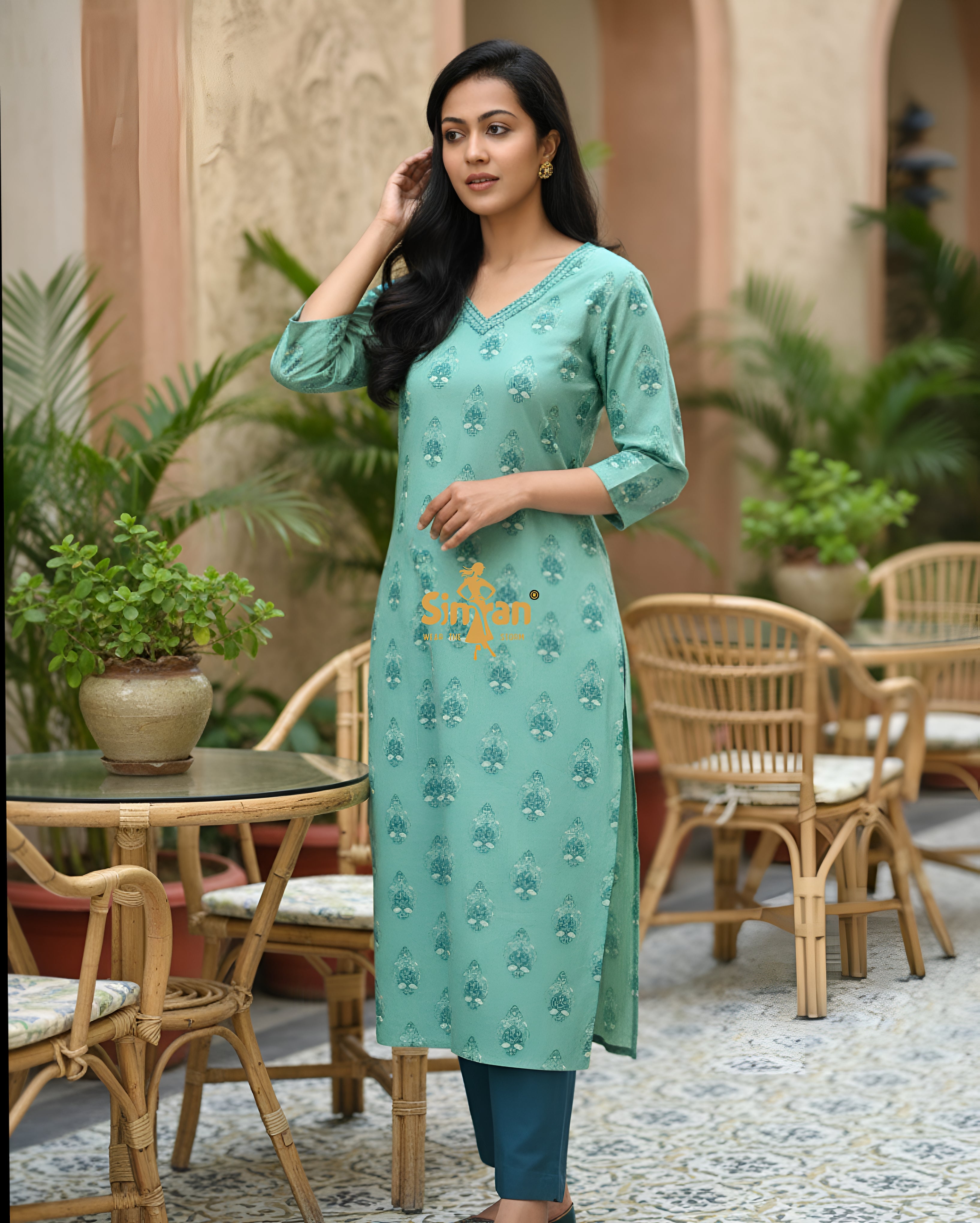Pure Cotton Kurti 015422