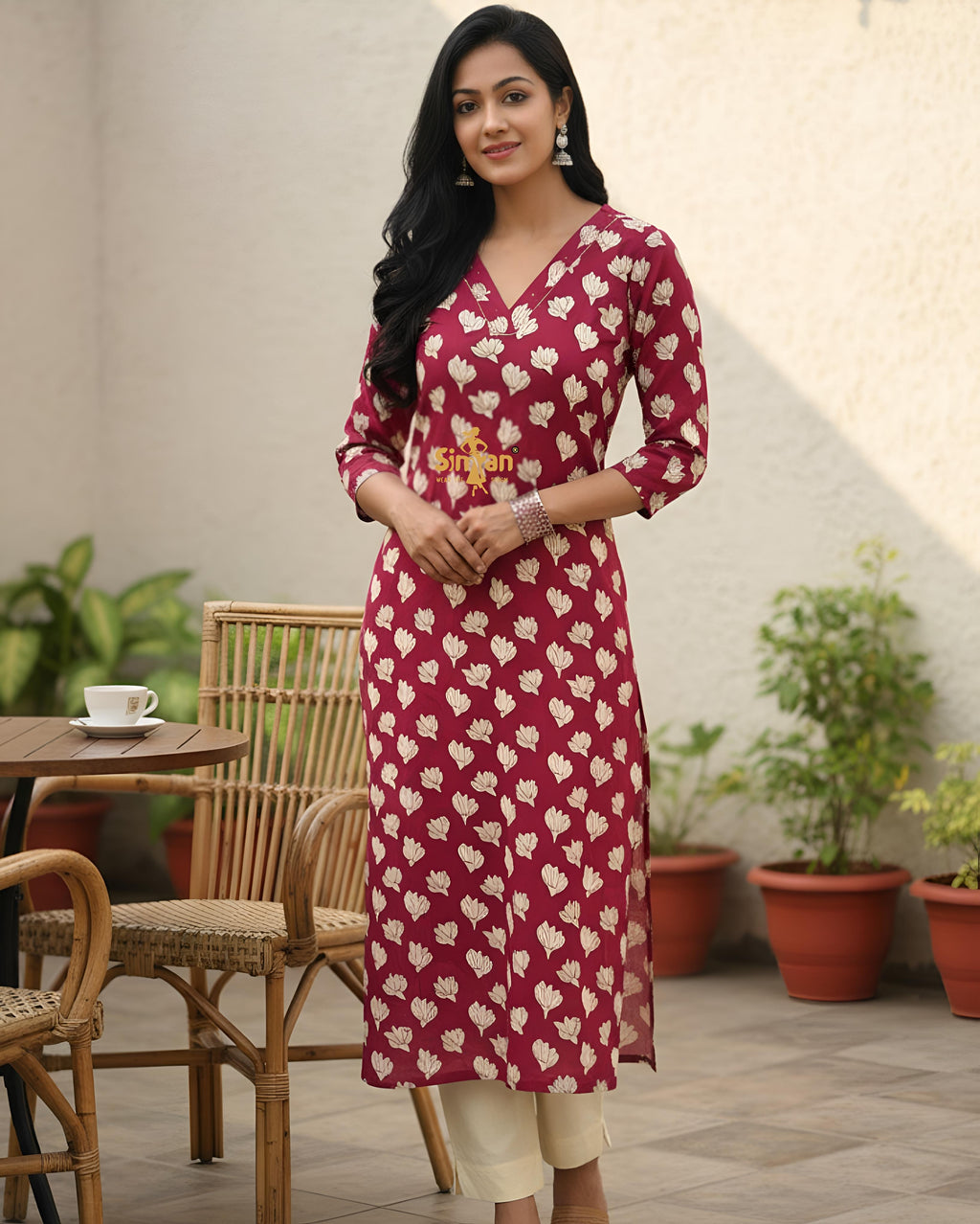 Pure Cotton Kurti 015417