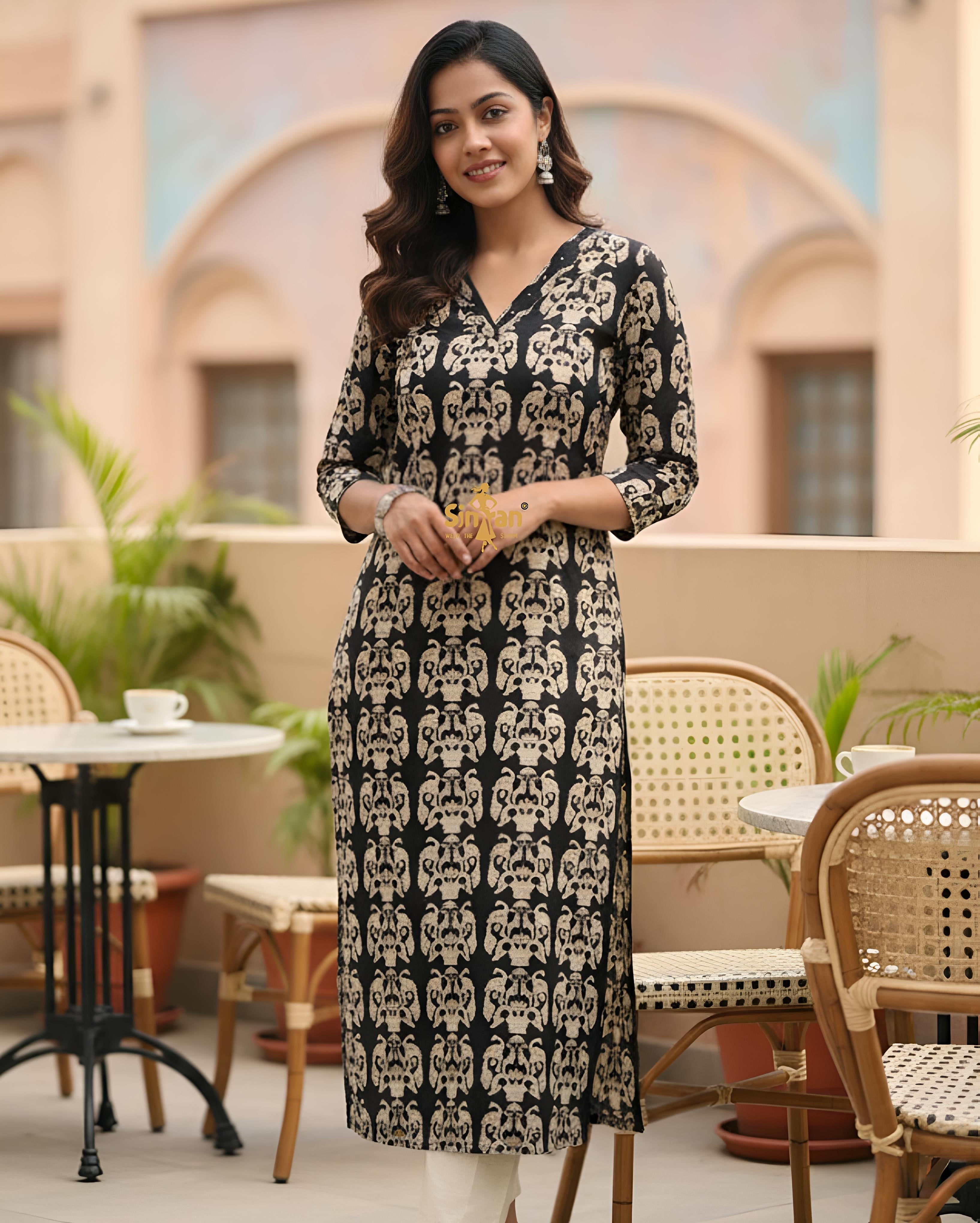 Pure Cotton Kurti 015425
