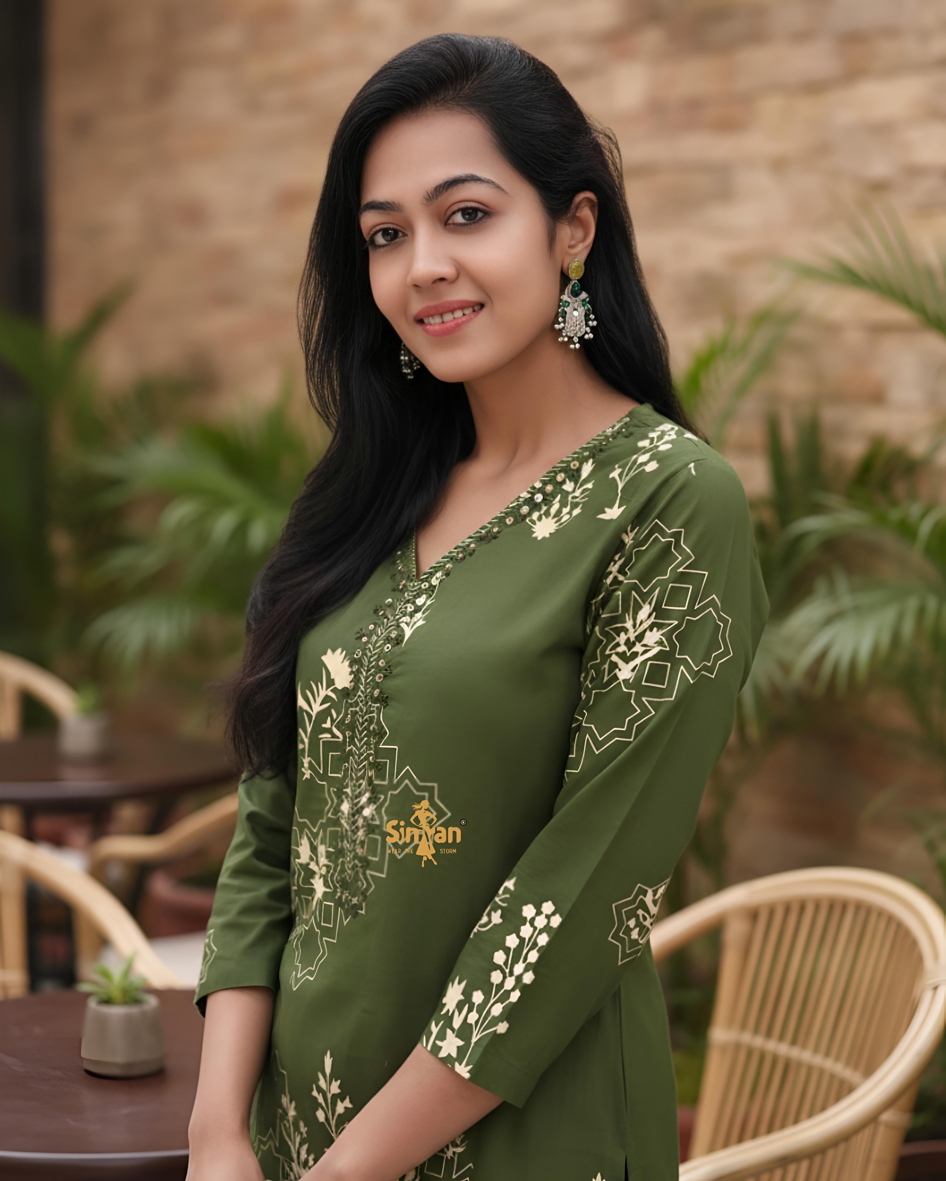 Pure Cotton Kurti 015424