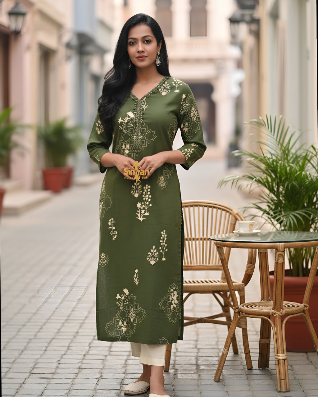 Pure Cotton Kurti 015424