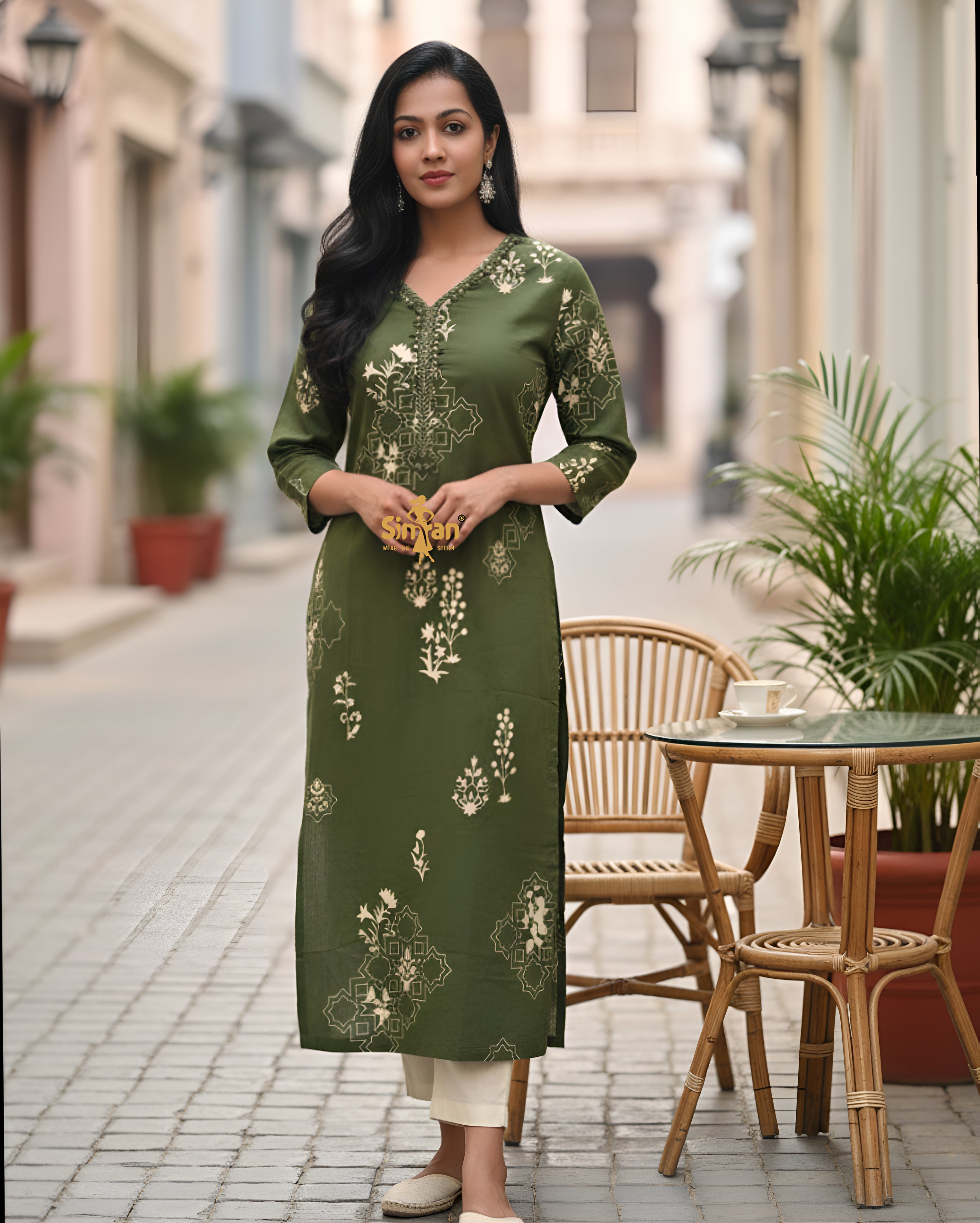Pure Cotton Kurti 015424