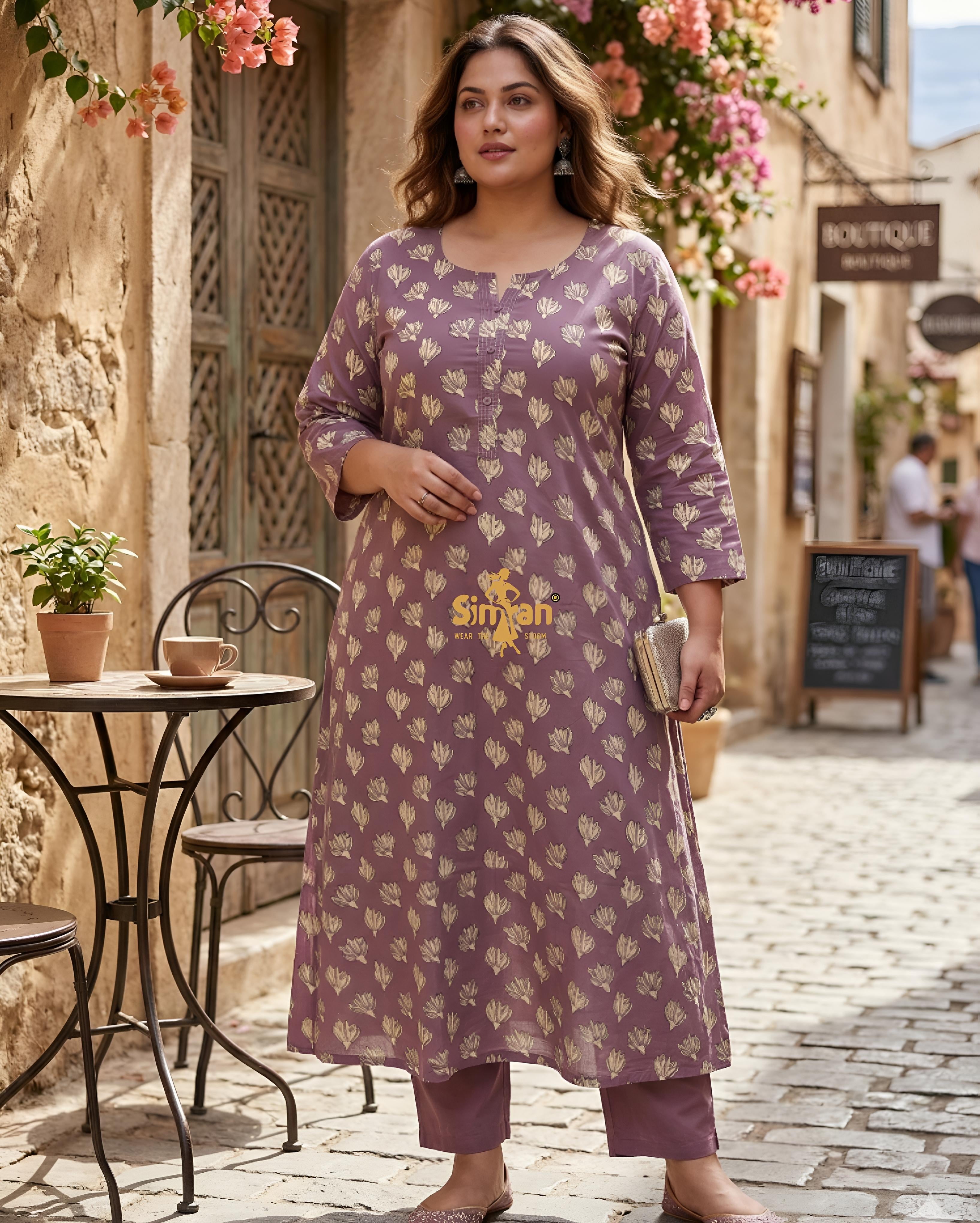 Pure Cotton Kurti 015442