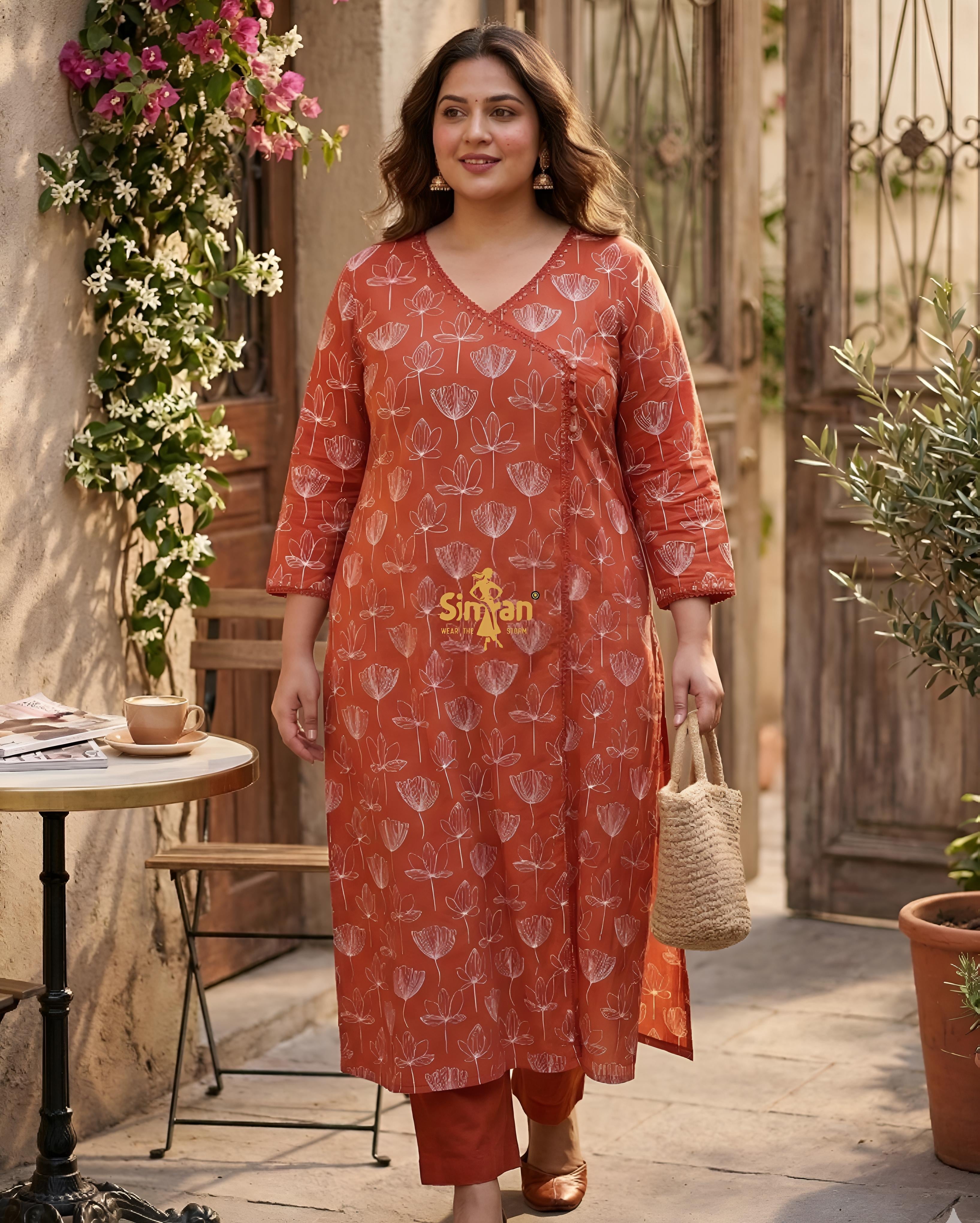 Pure Cotton Kurti 015134