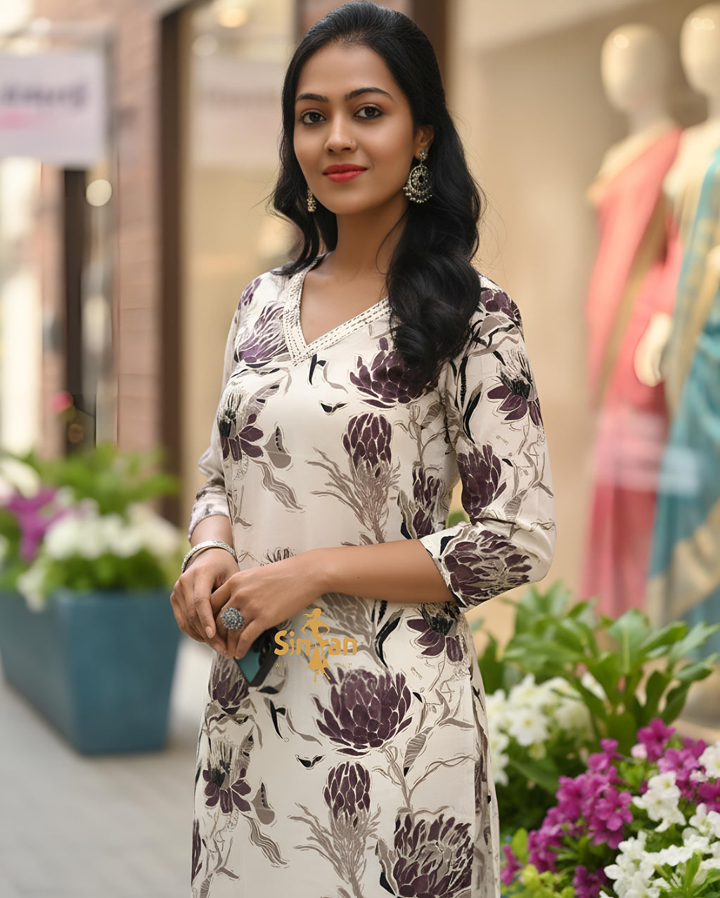 Pure Cotton Kurti 015108