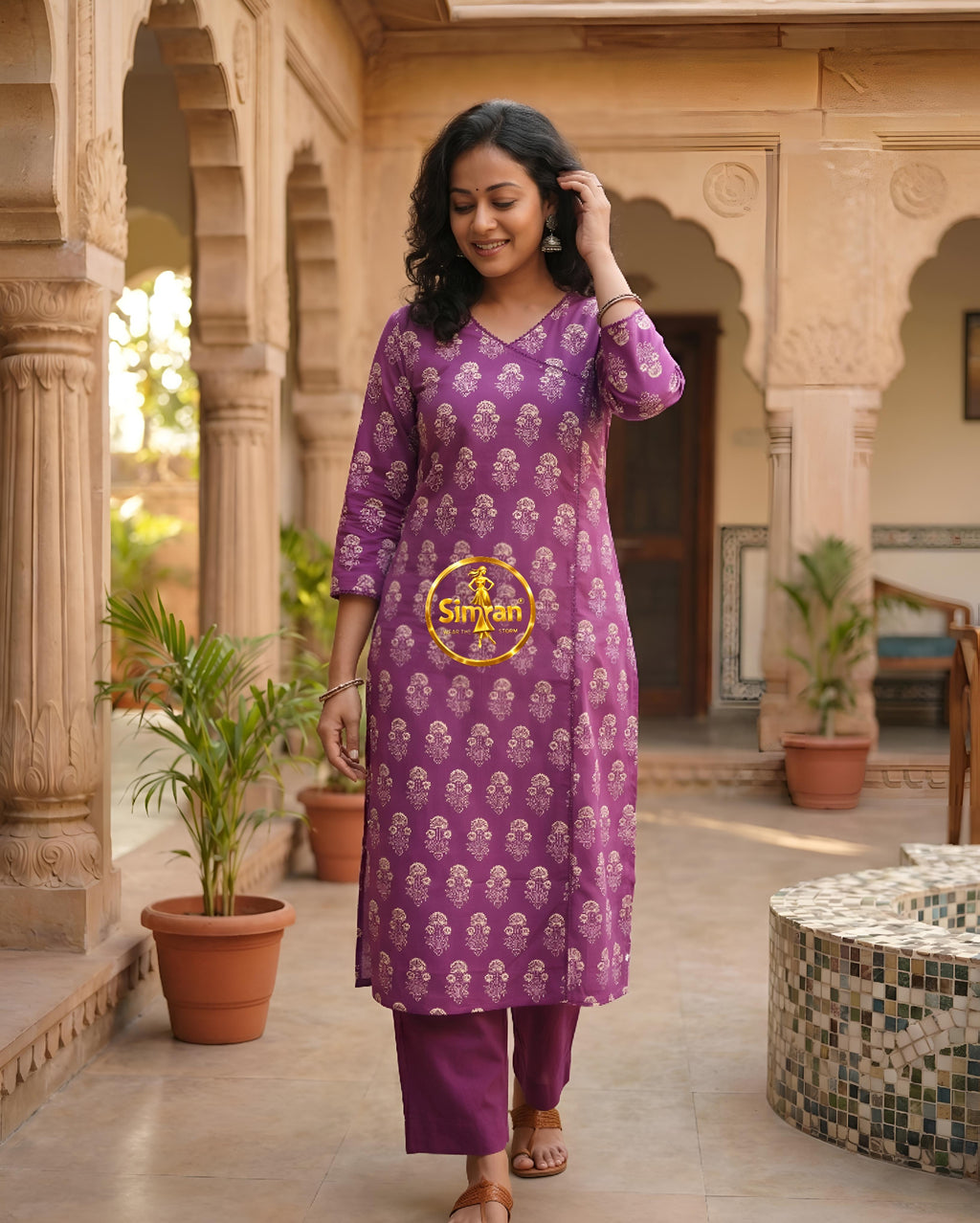 Pure Cotton Kurti 016073