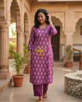 Pure Cotton Kurti 016073