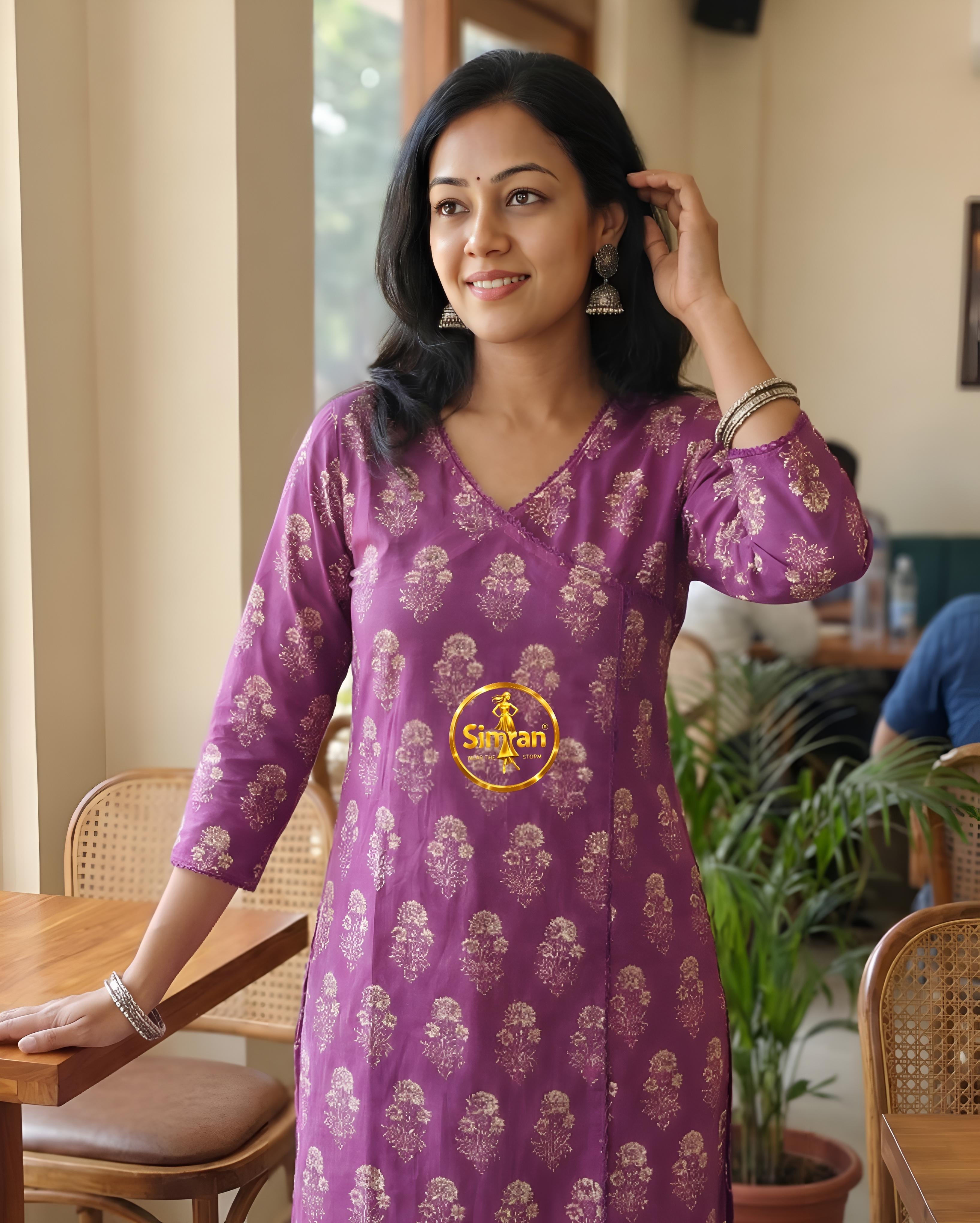 Pure Cotton Kurti 016073