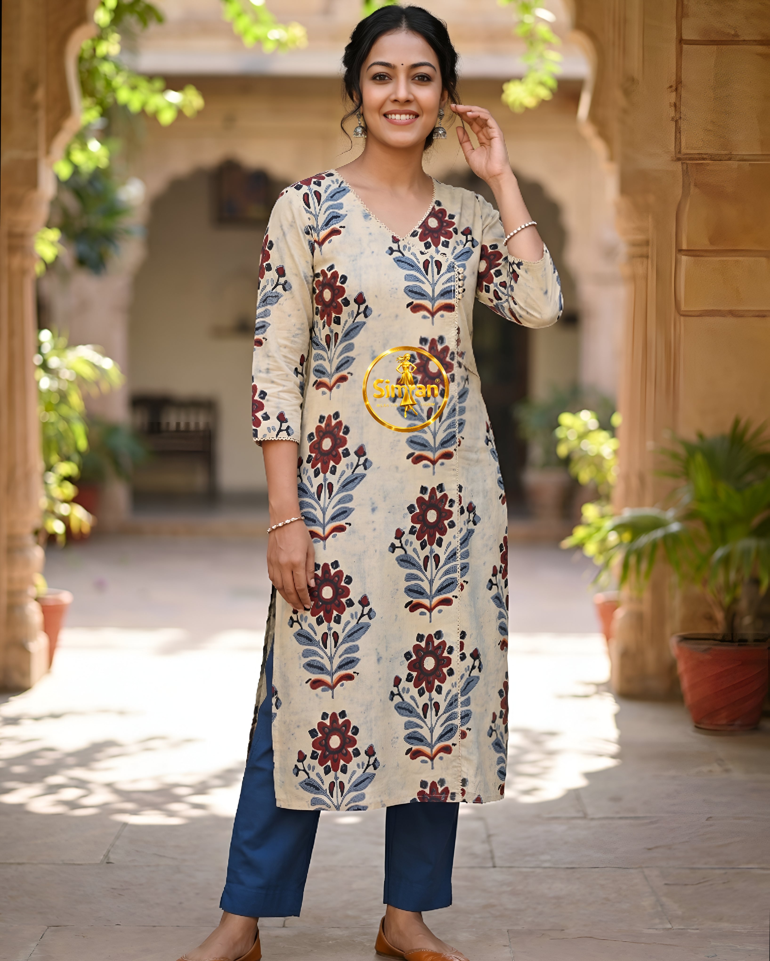 Pure Cotton Kurti 016075
