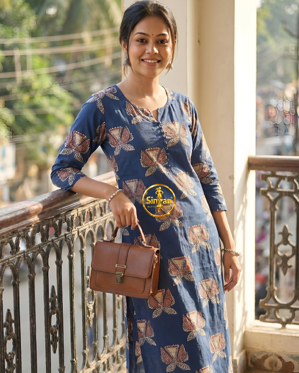 Pure Cotton Kurti 016076