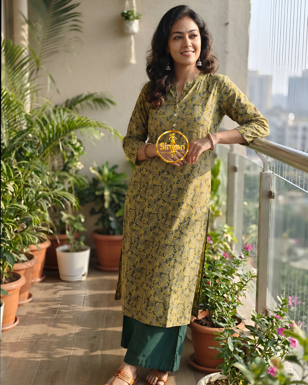 Pure Cotton Kurti 016067