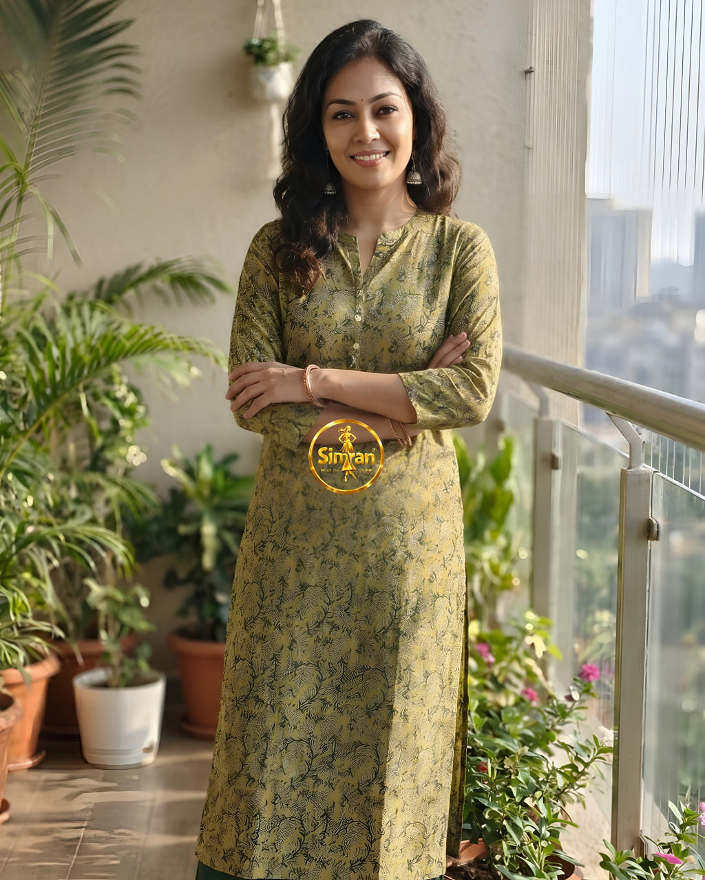 Pure Cotton Kurti 016067