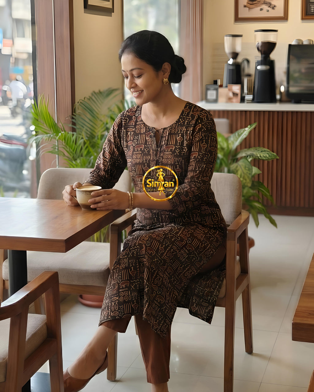 Pure Cotton Kurti 016074