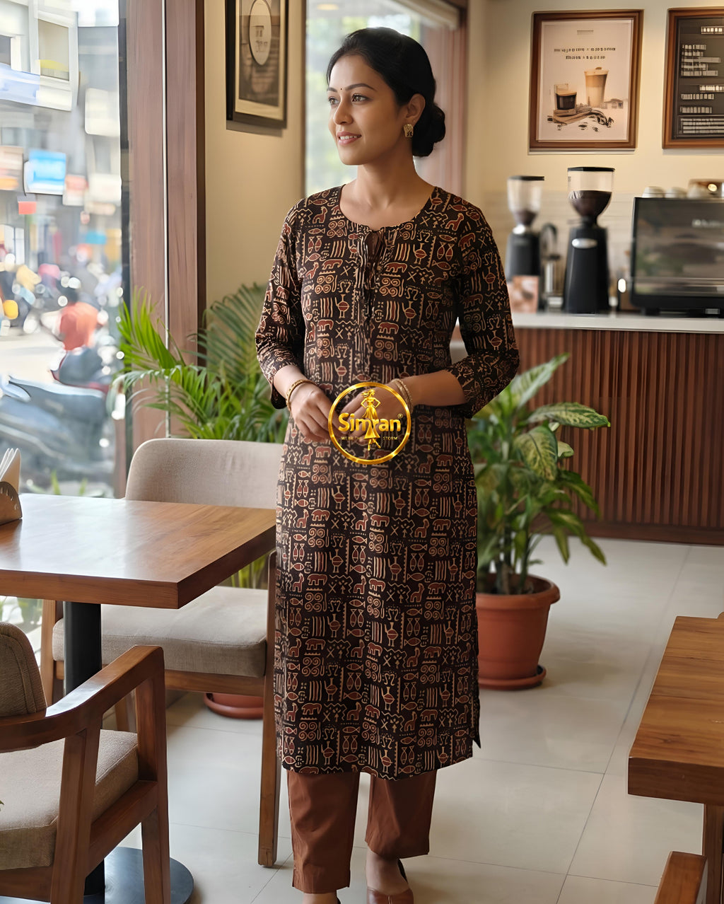 Pure Cotton Kurti 016074