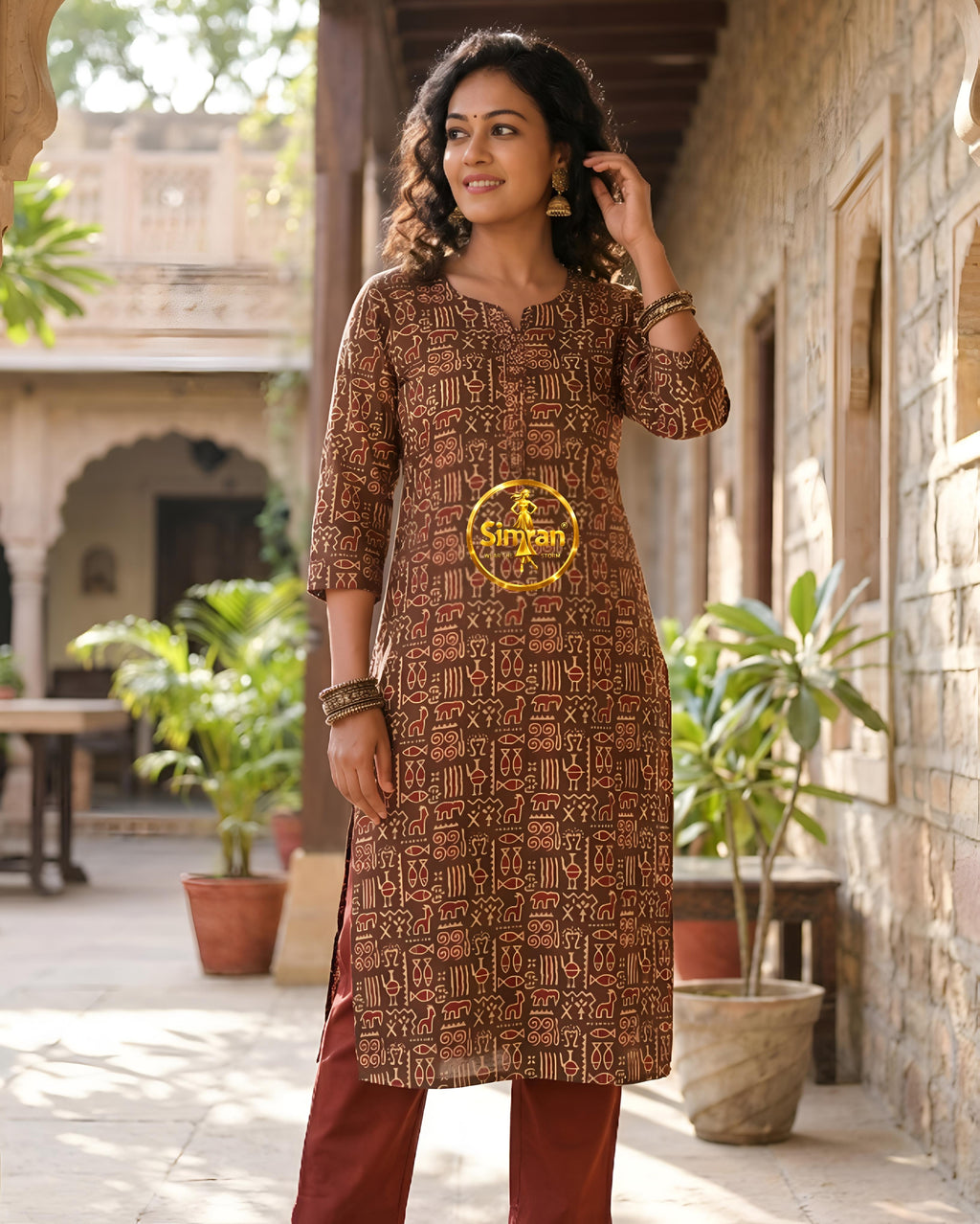 Pure Cotton Kurti 016081