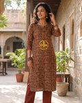 Pure Cotton Kurti 016081