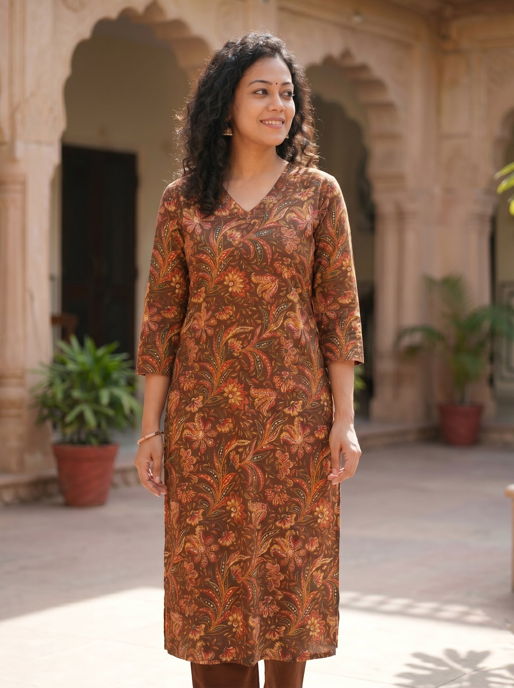 Pure Cotton Kurti 015414