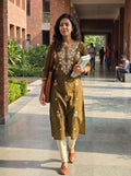 Pure Cotton Embroidered Kurti – 015721