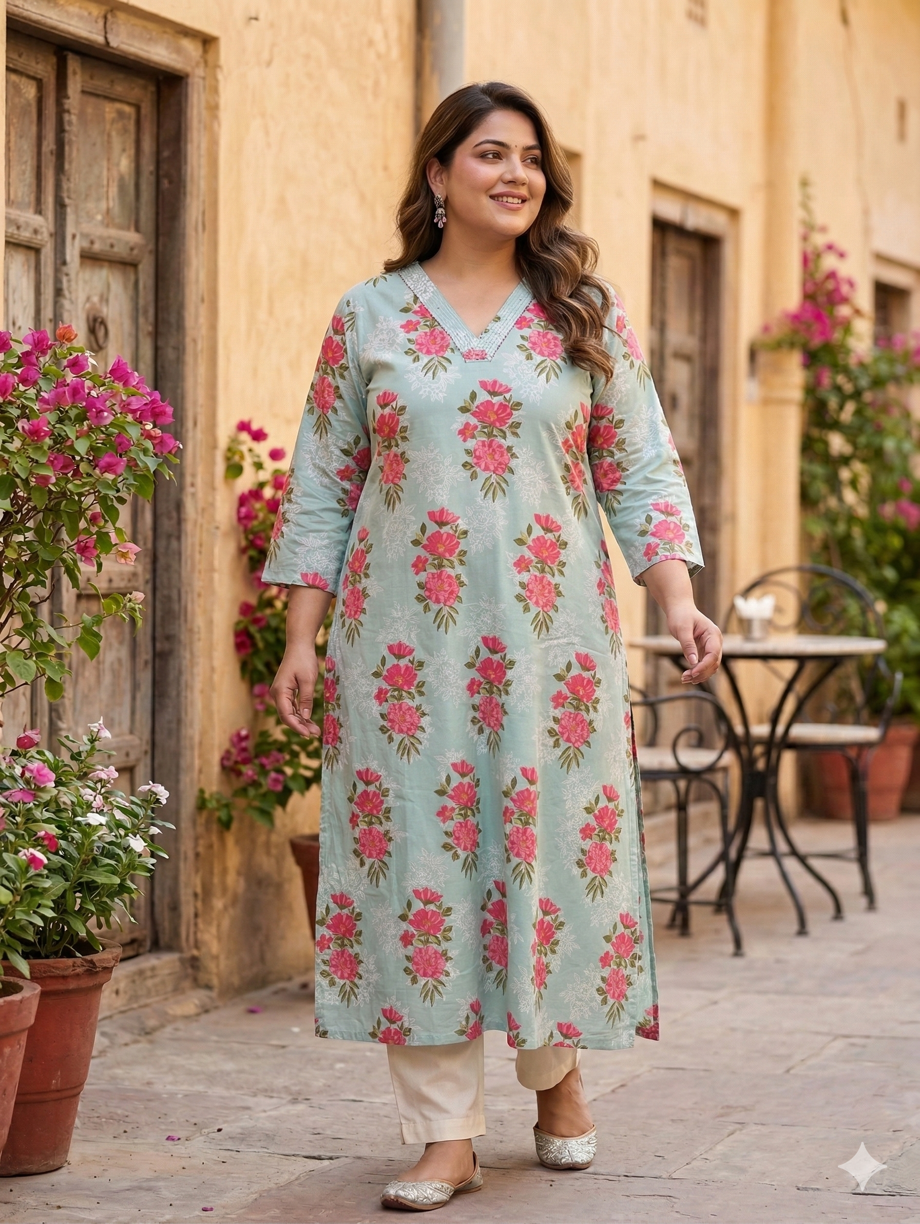Pure Cotton Kurti 015140