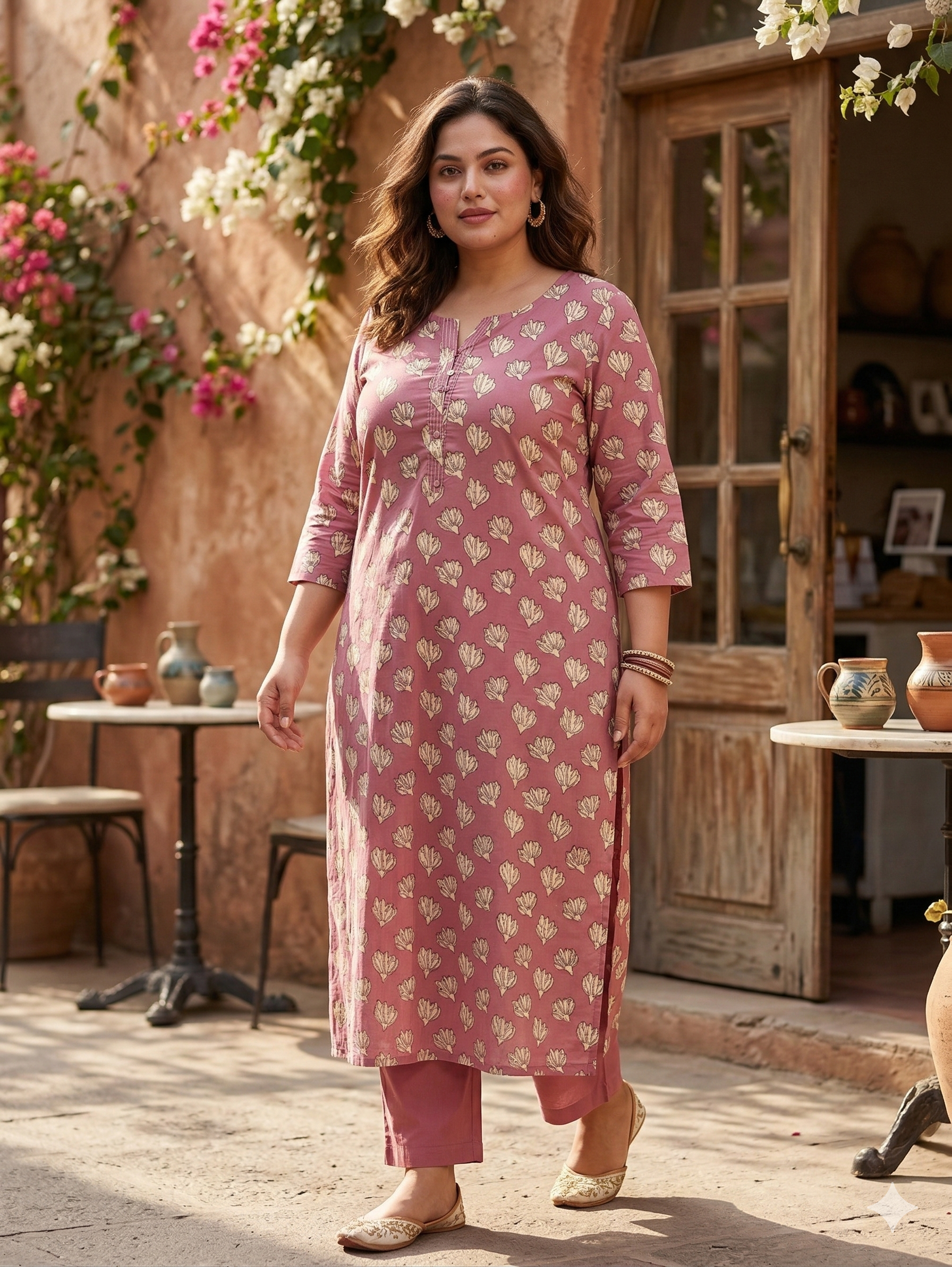 Pure Cotton Kurti 015442