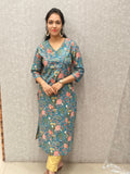 Pure Cotton Kurti 011622