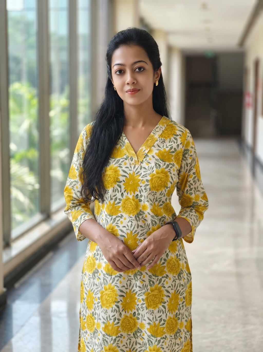 Pure Cotton Kurti 015732