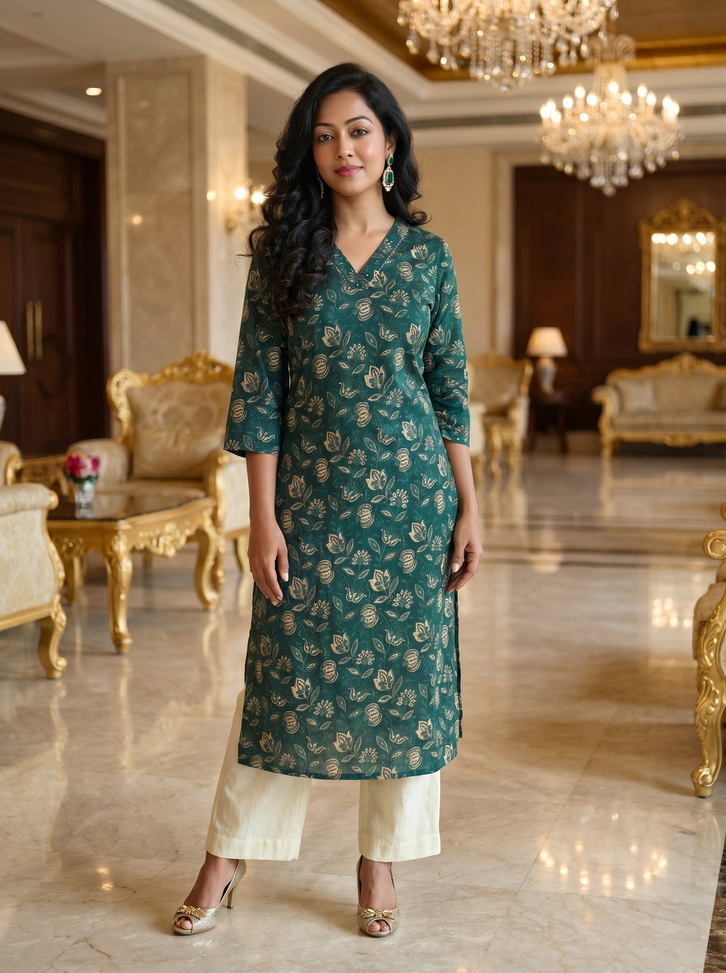 Pure Cotton Kurti 015847