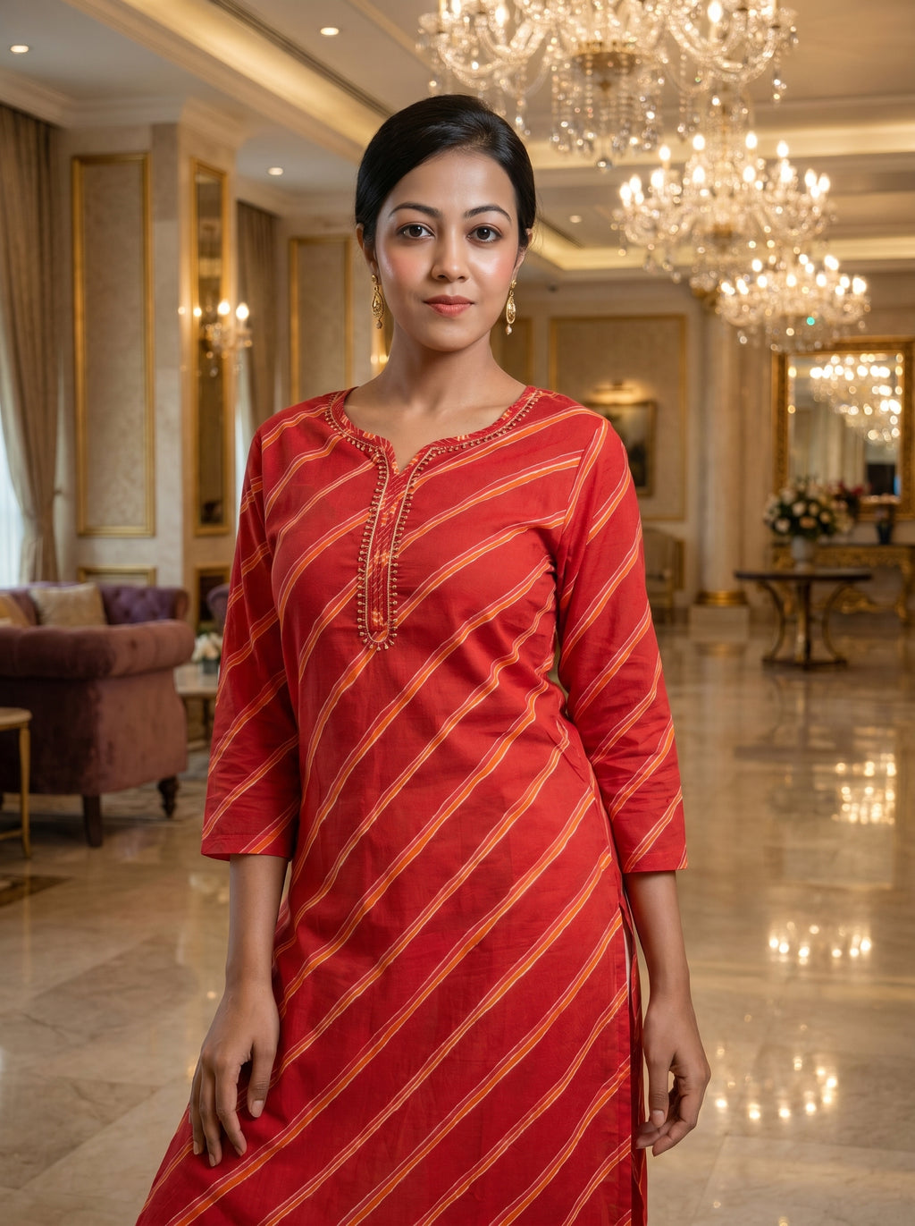 Pure Cotton Kurti 015840
