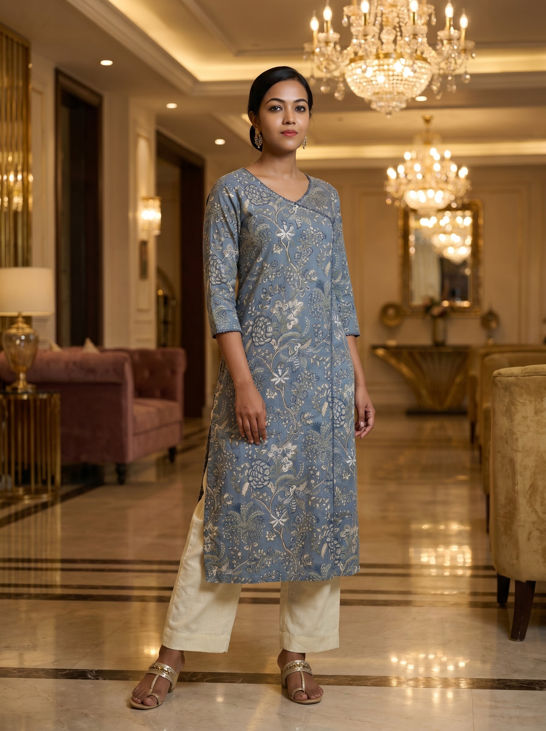 Pure Cotton Kurti 015101