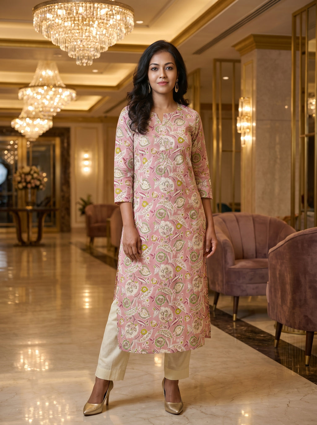 Pure Cotton Kurti 015726