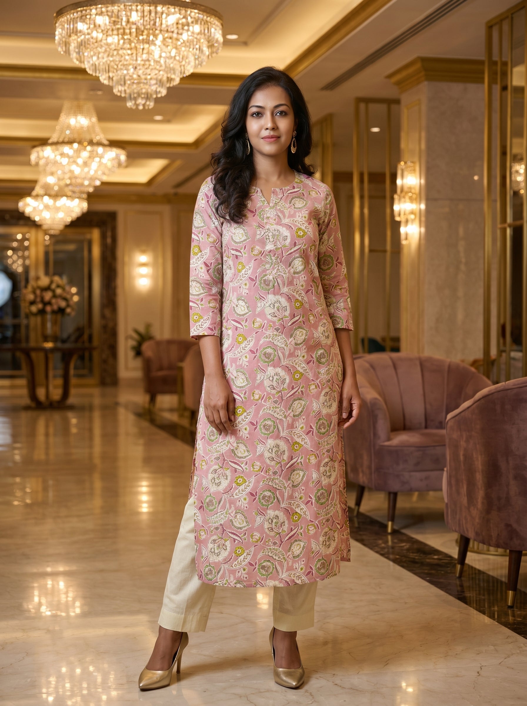 Pure Cotton Kurti 015726
