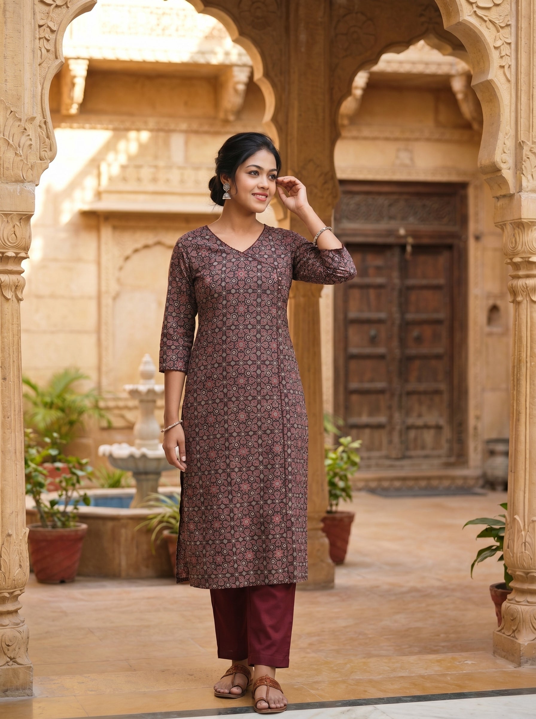 Pure Cotton Kurti 016064