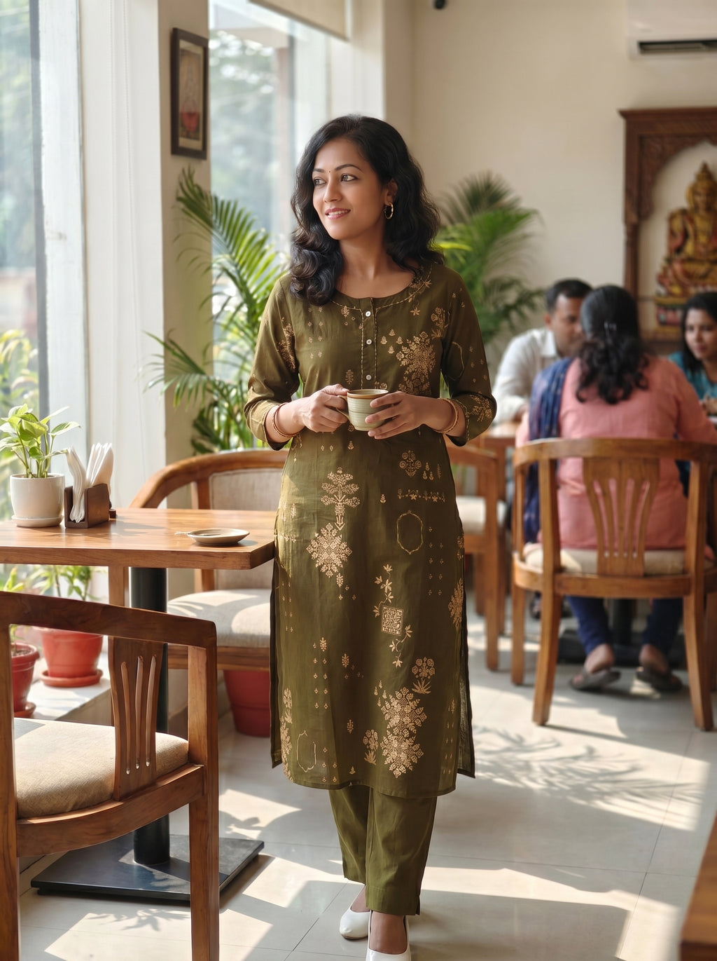 Pure Cotton Kurti 016065