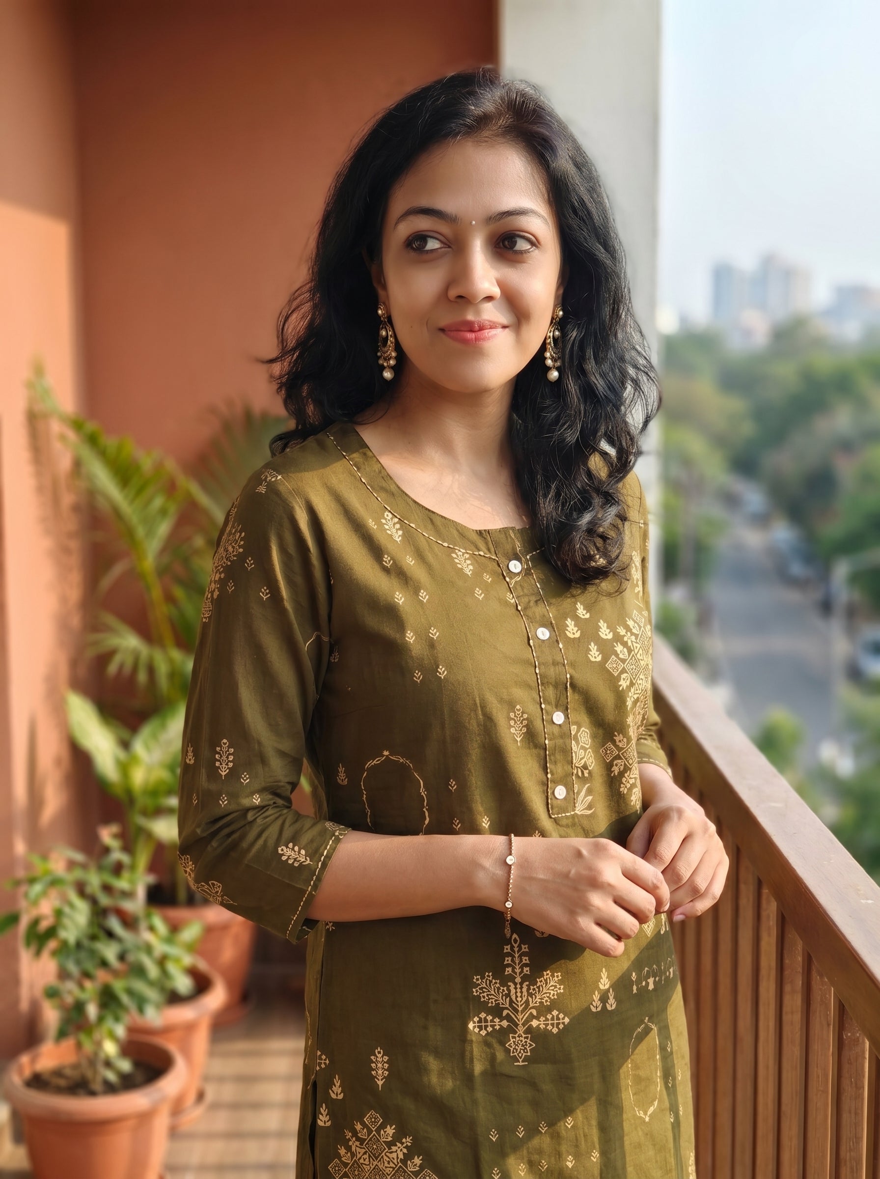 Pure Cotton Kurti 016065