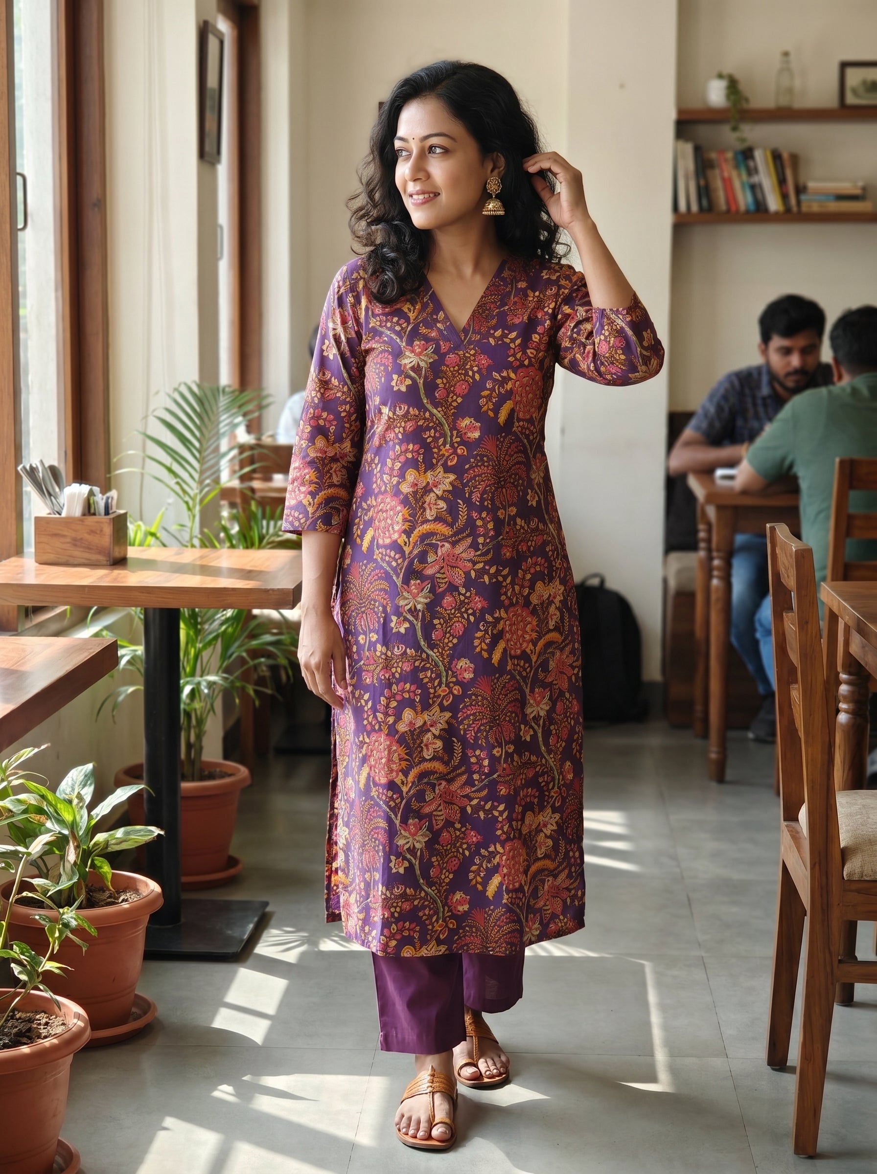 Pure Cotton Kurti 015436