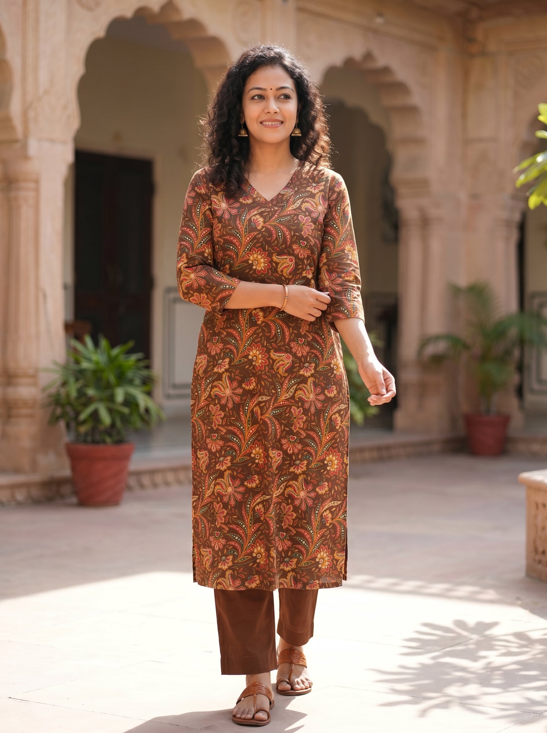Pure Cotton Kurti 015414