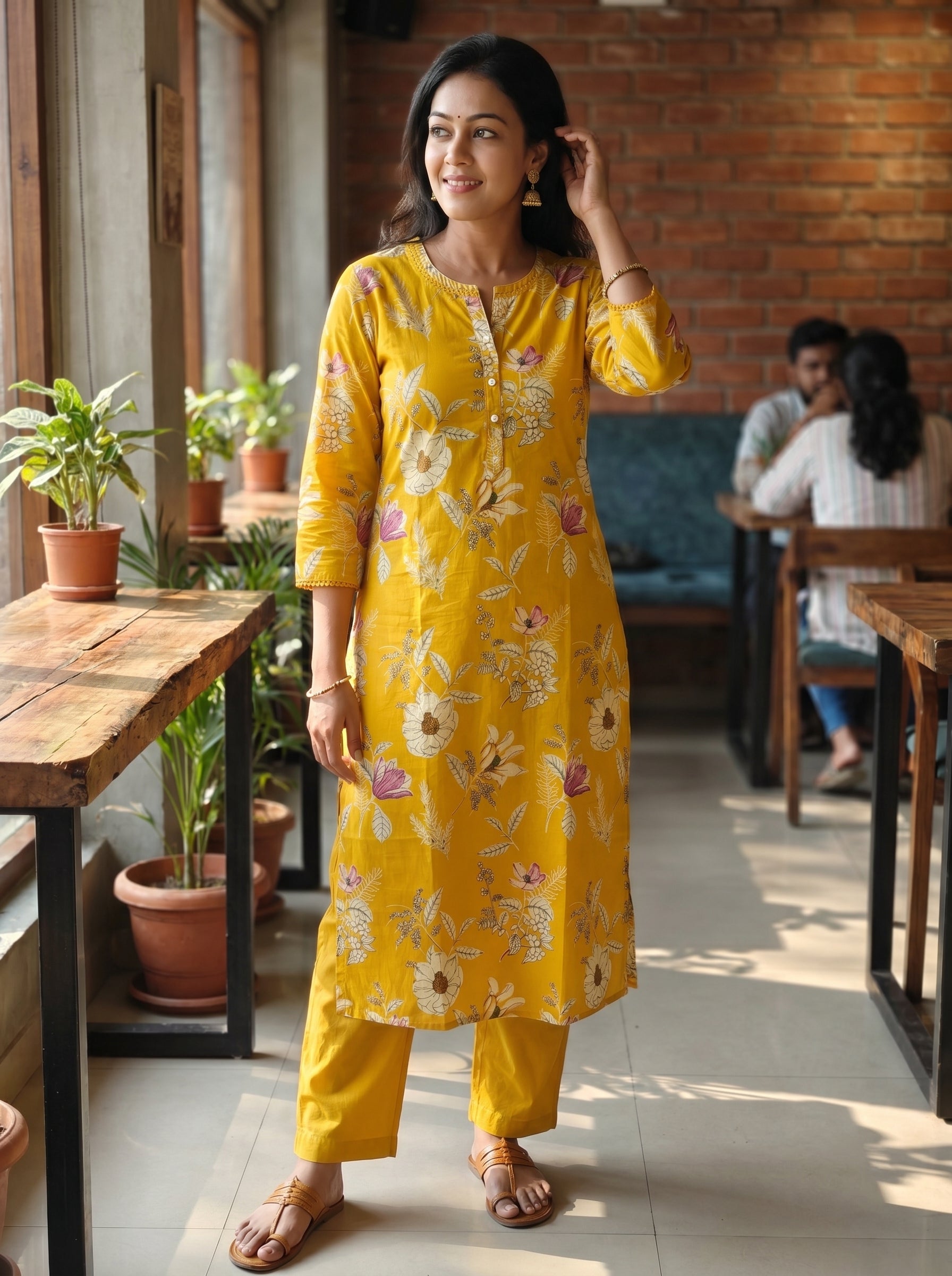 Pure Cotton Kurti 015429