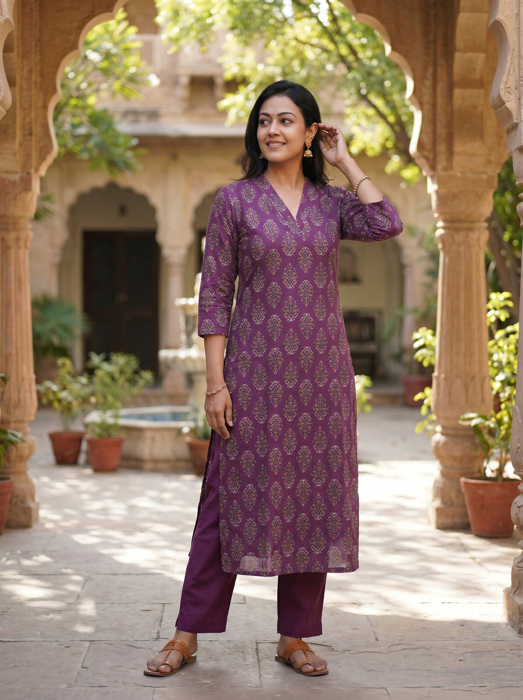 Pure Cotton Kurti 015428