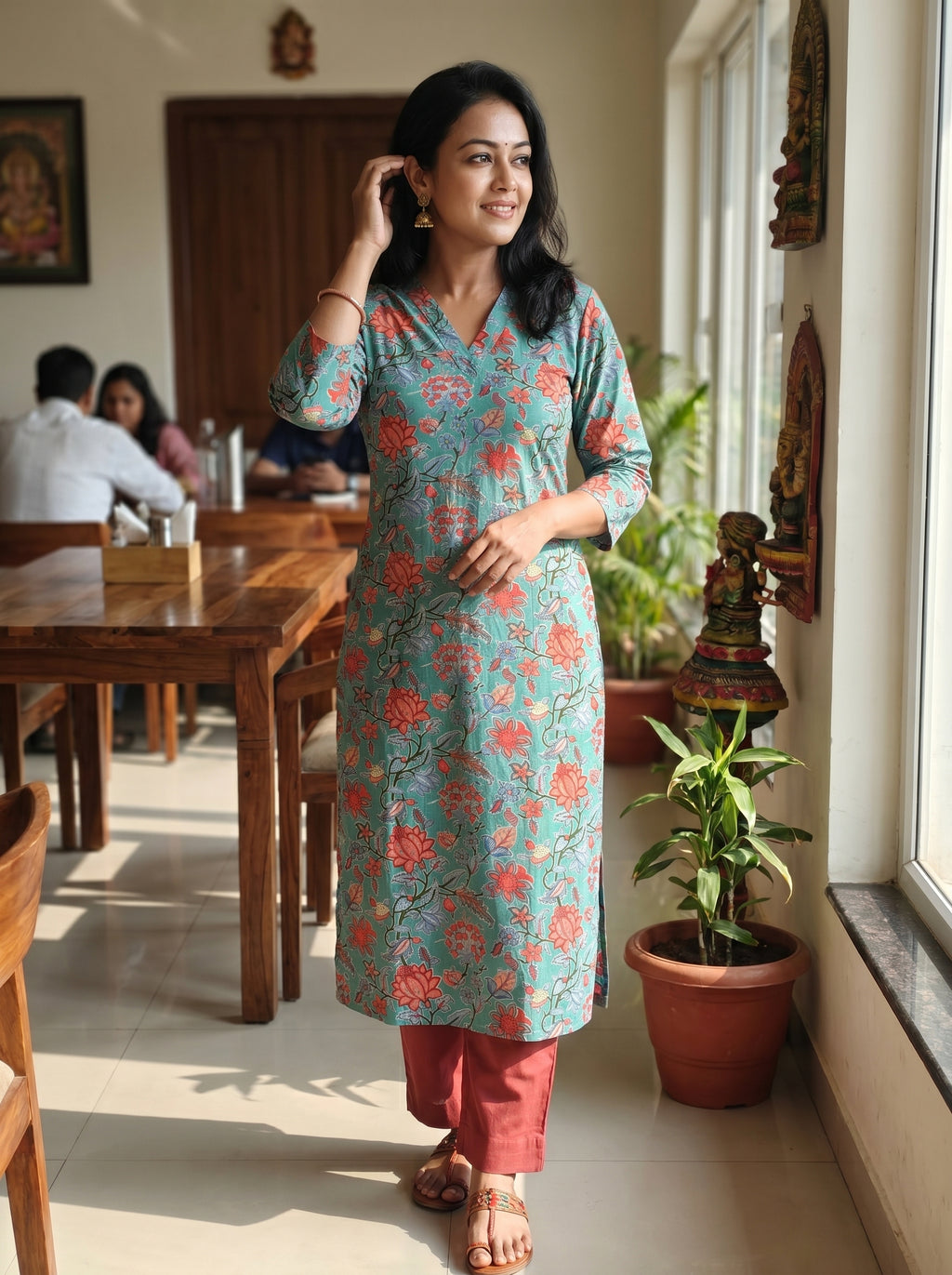 Pure Cotton Kurti 015126