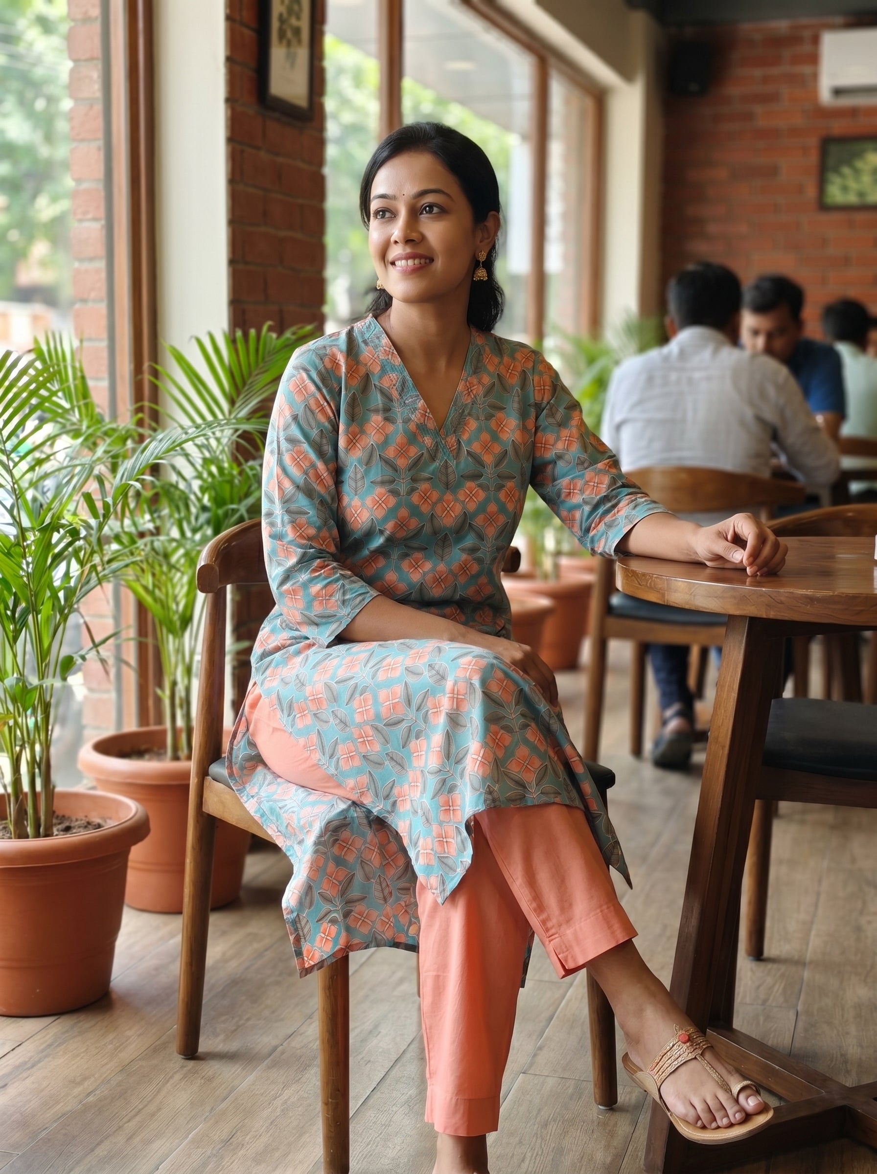 Pure Cotton Kurti 015730