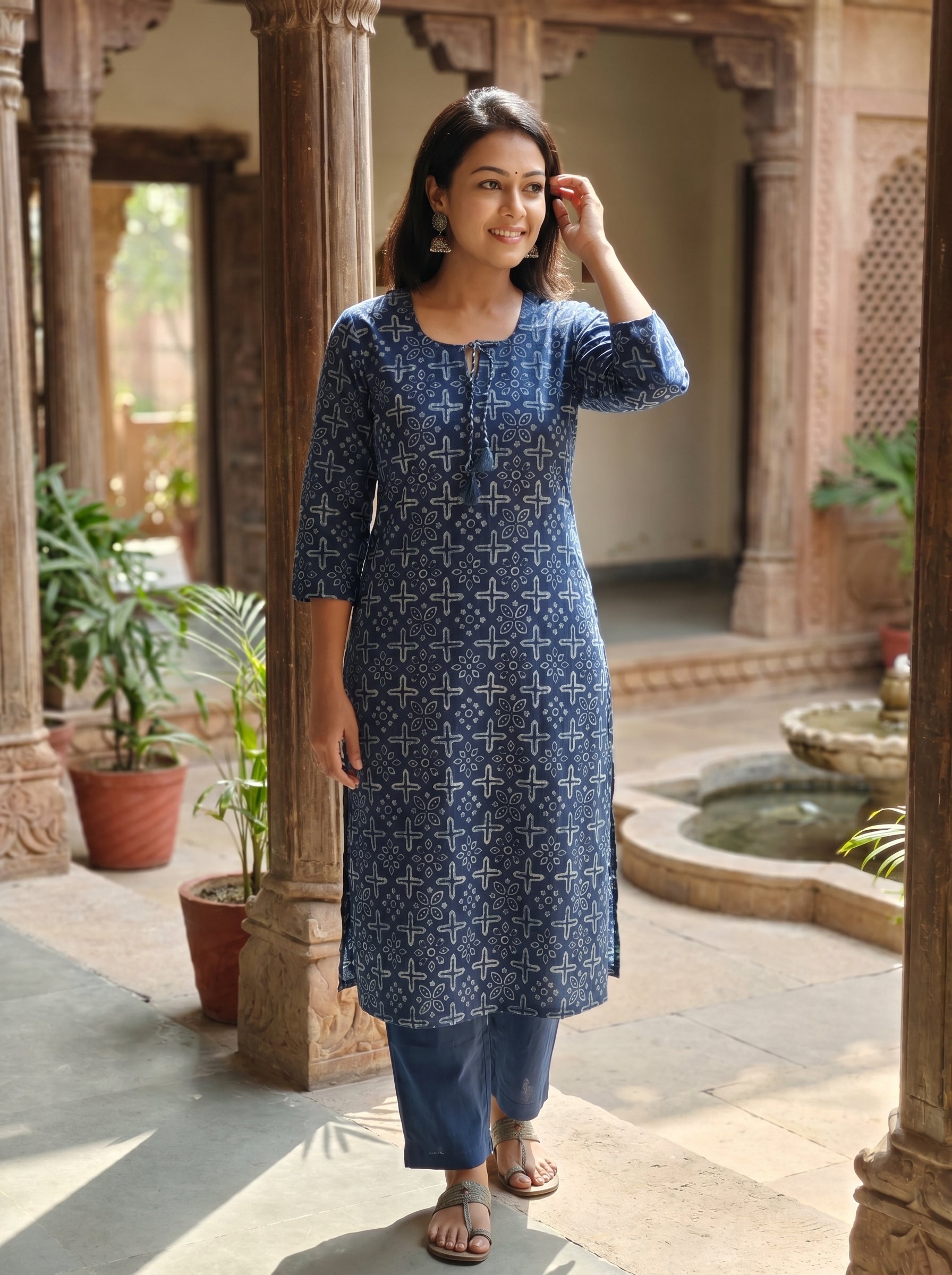 Pure Cotton Kurti 015441