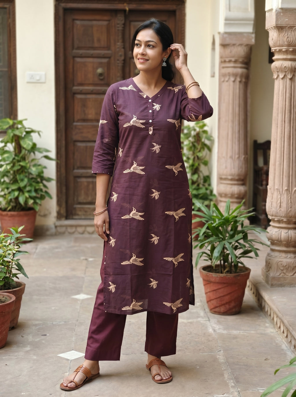 Pure Cotton Kurti 0014169