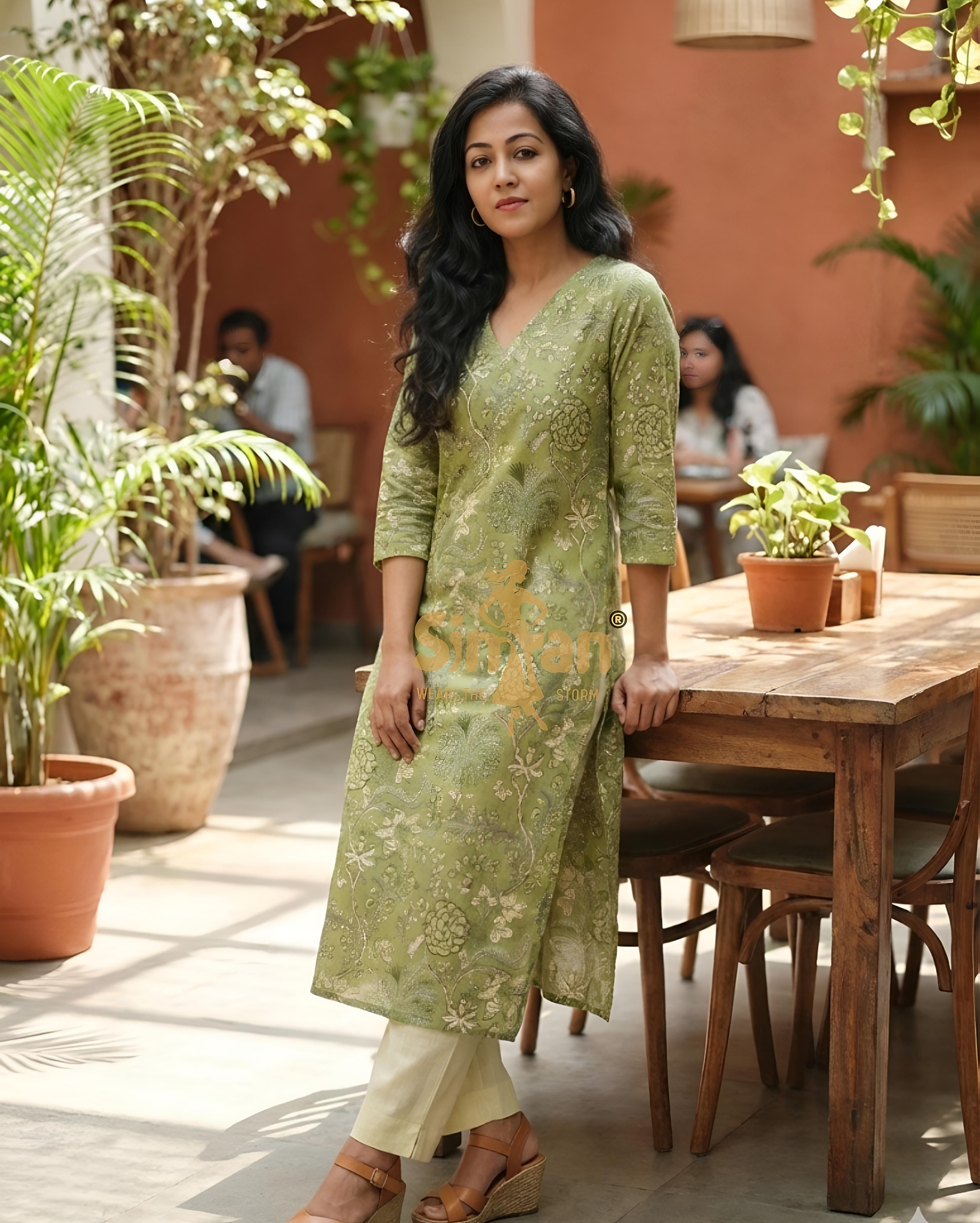 Pure Cotton Kurti 015116