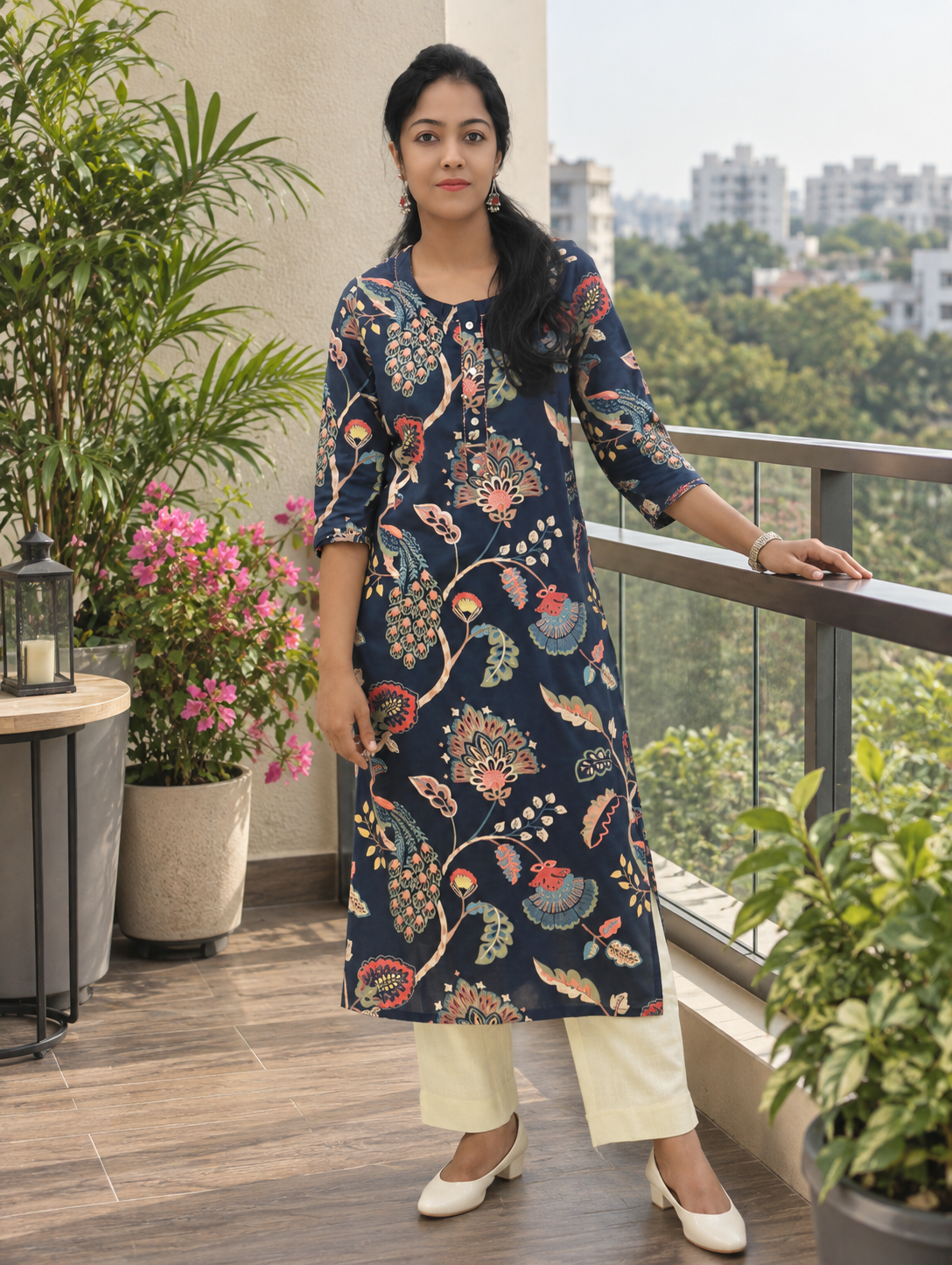 Pure Cotton Kurti 017060