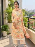 Floral Printed Suit Set 016994