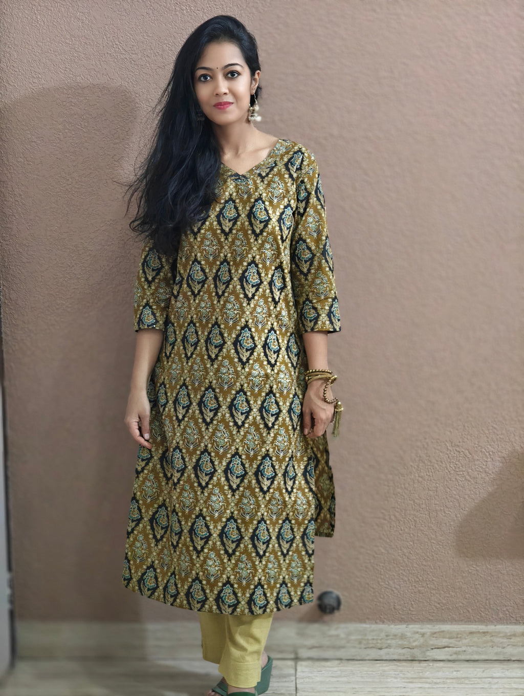 Pure Cotton Kurti 016243