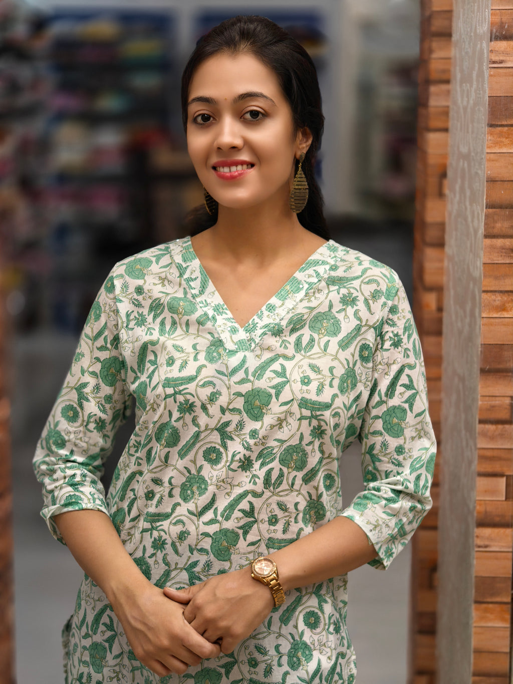Pure Cotton Kurti 011628